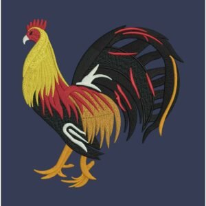 Proud Rooster Embroidery